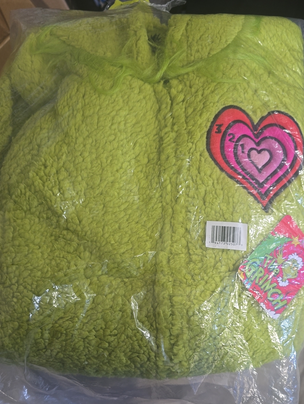 The Grinch Onesie Size Adult XL